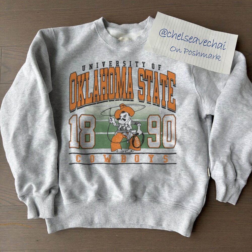 Retro Oklahoma State Cowboys Football Sweatshirt Oklahoma State University shirt